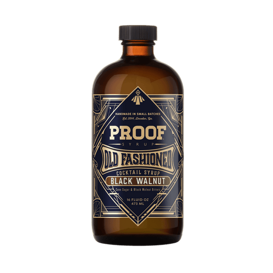 Black Walnut Old Fashioned Cocktail Syrup 4-ounce (single bottle)