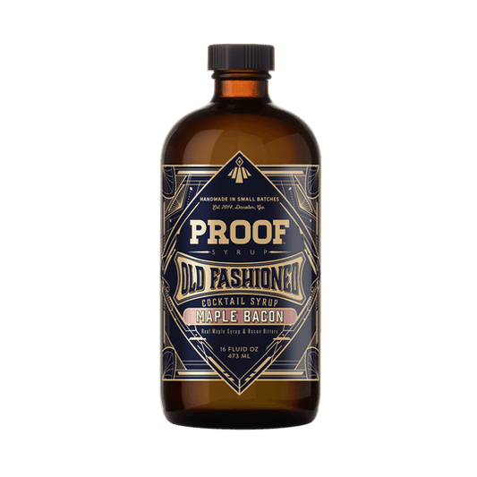 Maple Bacon Old Fashioned Cocktail Syrup 16-ounce (single bottle)