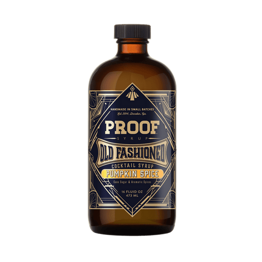 Pumpkin Spice Old Fashioned Cocktail Syrup 4-ounce (single bottle). SEASONAL FLAVOR. CURRENTLY AVAILABLE IN LIMITED QUANTITIES.